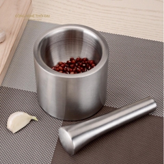 Bộ cối chày inox 304 thép không gỉ