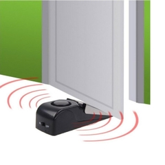 Thiết Bị Chặn Cửa Báo Động Chống Trộm Chuông Kêu To Bảo Vệ Nhà Cửa