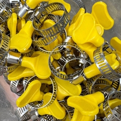 Đai Siết Cổ dê Inox Có Tay Vặn Nhựa Dùng Để Vặn, Cố Định Ống Nước
