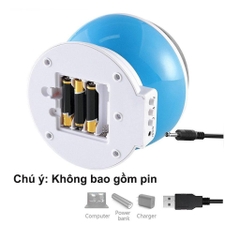 Đèn Ngủ Chiếu Bầu Trời Trăng Sao Star Master Xoay Tròn 360 Độ Trang Trí Phòng Ngủ Lãng Mạn Dễ Thương