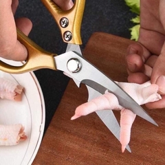 Kéo nhật cắt gà nhà bếp SK 5 tay cằm kim loại cắt siêu bén, bền đẹp