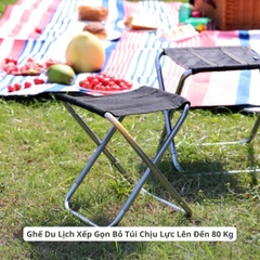 Ghế Du Lịch Xếp Gọn Bỏ Túi Chịu Lực Lên Đến 80 Kg