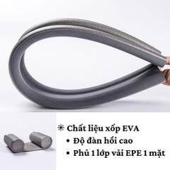 Xốp chặn cửa, thanh chặn khe cửa ngăn gió, cách nhiệt, cách âm, chống côn trùng, bụi bẩn
