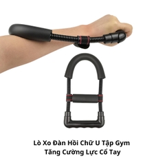Lò Xo Đàn Hồi Chữ U Tập Tay Tăng Cường Lực Cổ Tay