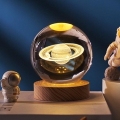Đèn Ngủ 3D Quả Cầu Pha Lê Phát Sáng, Quà Tặng Sinh Nhật, Quà Lưu Niệm