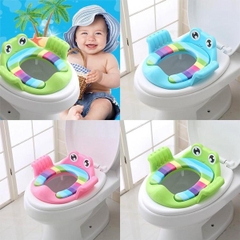 Dụng Cụ Thu Nhỏ Bồn Cầu Cho Bé Có Tay Vịn Chống Trơn Trượt