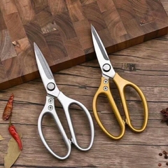 Kéo nhật cắt gà nhà bếp SK 5 tay cằm kim loại cắt siêu bén, bền đẹp