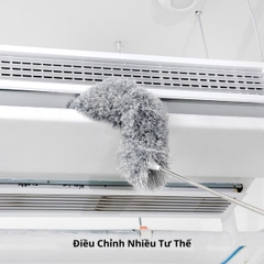 Chổi Quét Trần Nhà Lau Bụi, Mạng Nhện Trên Cao Có Thể Rút Gọn Và Điều Chỉnh Độ Dài Đến 2M8