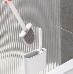 Bàn Chải Vệ Sinh Toilet Bằng Silicone Tiện Dụng