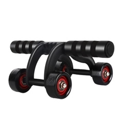 Con Lăn Tập Bụng 4 Bánh Có Thảm Lót Tập Cơ Bụng, Cơ Tay, Cơ Lưng, Tập Gym Tại Nhà