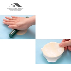 Bộ Dụng Cụ Làm Há Cảo Có Cây Ép Bột Bánh