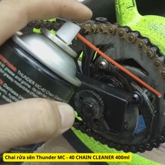Chai rửa sên Thunder MC - 40 CHAIN CLEANER 400ml