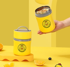 Bình ủ cháo con vịt vàng kèm muỗng