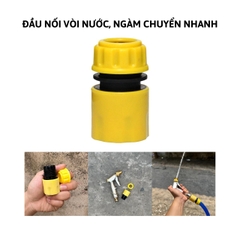 Bộ Đầu Nối Vòi Nước, Ngàm Chuyển Nhanh Lắp Vòi Rửa Xe, Tưới Cây