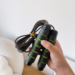 Dây Nhảy Tập Thể Lực Lõi Thép Chống Xoắn Có Tạ Tăng Cấp Độ