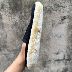 Găng Tay Rửa Xe Lông Cừu Mềm Mịn Không Gây Trầy Xước Chuyên Dụng Cho Xe Ô Tô, Xe Máy