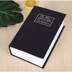 Két sắt mini hình quyển sách từ điển tiếng Anh Ổ khóa