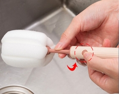 Dụng cụ rửa ly cán nhựa