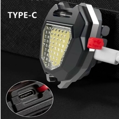 Đèn Móc Khoá 5 In 1 Sử Dụng Cáp Sạc Có 3 Chế Độ Chiếu Ánh Sáng Trắng, Vàng, Đỏ, Nhấp Nháy