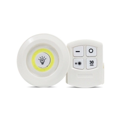 Bộ 3 Đèn Led Không Dây Kèm Remote Điều Khiển Từ Xa Có Miếng Dán Tường