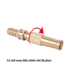 Vòi Xịt Nước Tăng Áp Mini Dùng Để Rửa Xe, Tưới Cây, Vệ Sinh Nhà Cửa Điều Chỉnh Được Nhiều Chế Độ Phun [ Tặng Kèm Đai Siết ]