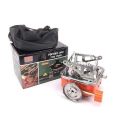Bếp Ga Mini Du Lịch Xếp Gọn Có Van Điều Chỉnh