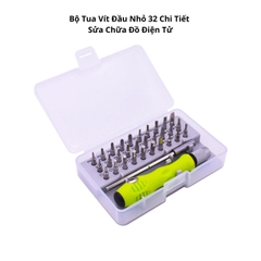 Bộ Tua Vít Đầu Nhỏ 32 Chi Tiết Sửa Chữa Đồ Điện Tử