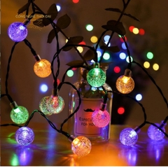 Dây Đèn Led Bi Bọt 4 Mét Chớp Đủ Màu
