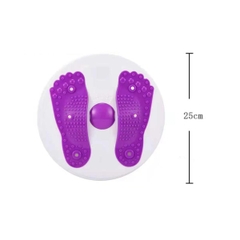 Đĩa Xoay Eo Tập Cơ Bụng 360 Độ Có Hạt Massage Bàn Chân