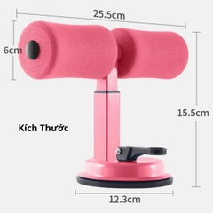 Dụng Cụ Tập Cơ Bụng Hút Chân Không Hình Trụ Chữ T Bám Nền
