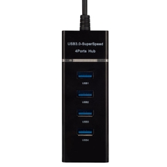 Hub Chia 4 Cổng USB 3.0 Tốc Độ Cao Dây Dài 30 cm