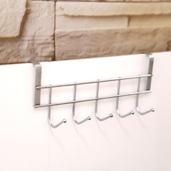 Móc Treo Đồ Sau Cửa Inox 5 Móc