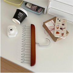 Móc Gỗ Có 8 Móc Treo Cà Vạt, Thắt Lưng, Áo Dây, Khăn Quàng
