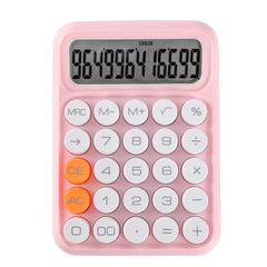 Máy Tính 12 Chữ Số Cỡ Lớn Màu Sắc Xinh Xắn