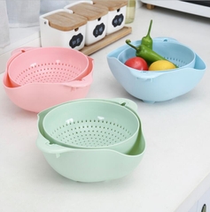 Rỗ nhựa xoay đa năng thoát nước