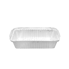 Sét 10 khay giấy bạc hình chữ nhật