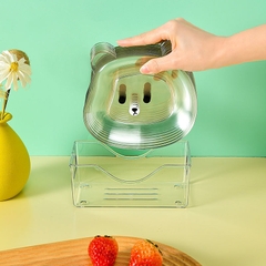 Sét 8 dĩa hình gấu