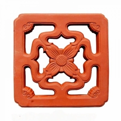 Gạch thông gió gốm đất nung 20x20cm