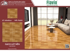 Gạch lát nền 60x60 cm vân gỗ F6604