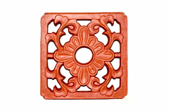 Gạch thông gió 30x30cm gốm đỏ hoa cúc