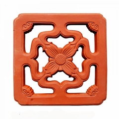 Gạch thông gió 30x30cm gốm đỏ Hoa roi