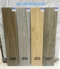 Gạch thẻ gỗ nhập khẩu TQ 20X1000 cm 01 02 03 04 05 06 07 08