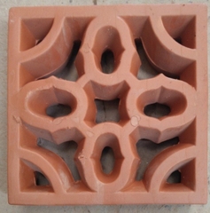 Gạch thông gió 20x20cm gốm Hoa phượng