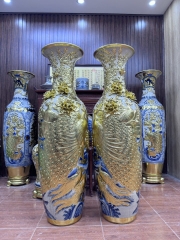 Lọ lộc bình 1m55 Dát Vàng Phú Quý Trường Xuân.