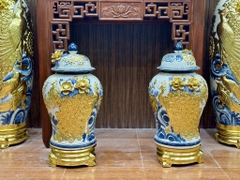 Cặp choé Dát Vàng 40L Phú Quý Trường Xuân.