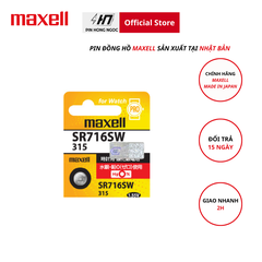 Pin SR716 / 315 Maxell micro battery SR716SW 1BX5