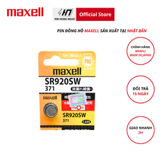 Pin SR920 / 371 Maxell micro battery SR920SW 100TP