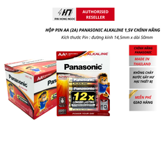 Vỉ 4 Viên Pin Panasonic Alkaline AA 1,5V LR6T/4B
