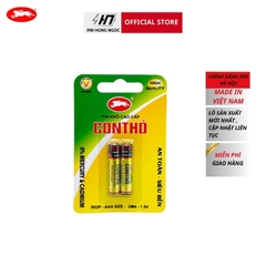 Pin Con Thỏ AAA R03P nhãn nhôm vàng vỉ giấy 2