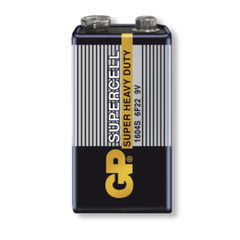 Pin 9V GP , Pin Vuông GP 6F22 vỉ 1 Viên